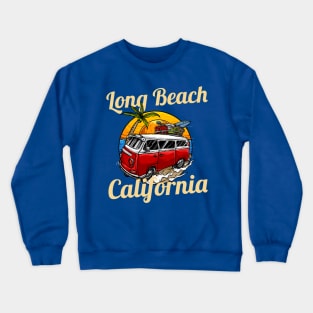 Vintage Long Beach California Crewneck Sweatshirt